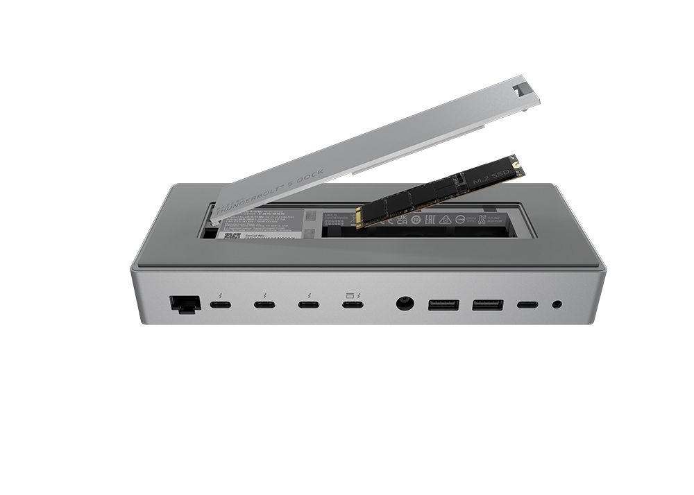 Razer Thunderbolt™ 5 Dock Mercury White｜Razer｜株式会社